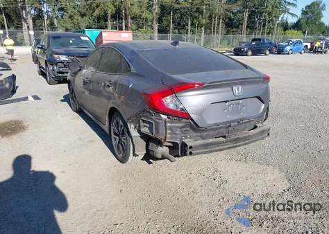 2017 Honda Civic Ex из США, поврежденный, VIN 2HGFC1F48HH659406